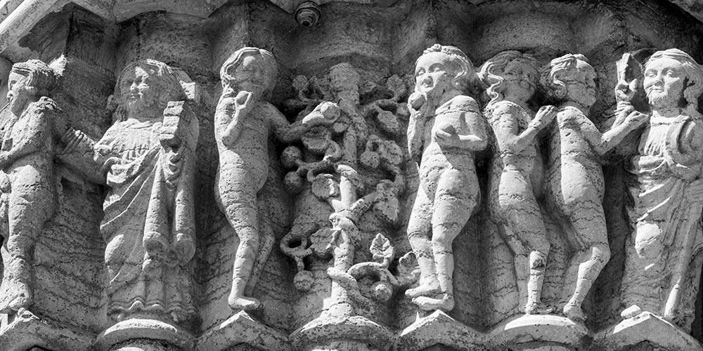 Adam og Eva (kristen ikonografi), Gammelgarns kyrka