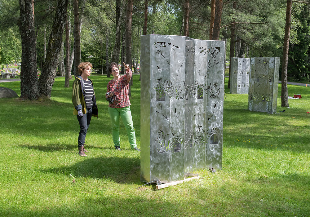 Gjenskinn minnelund på Grefsen kirkegård