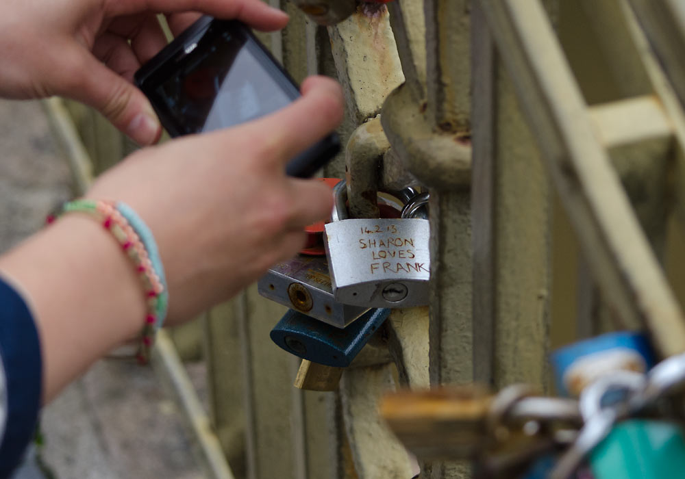 praha, kjærlighetsbroen