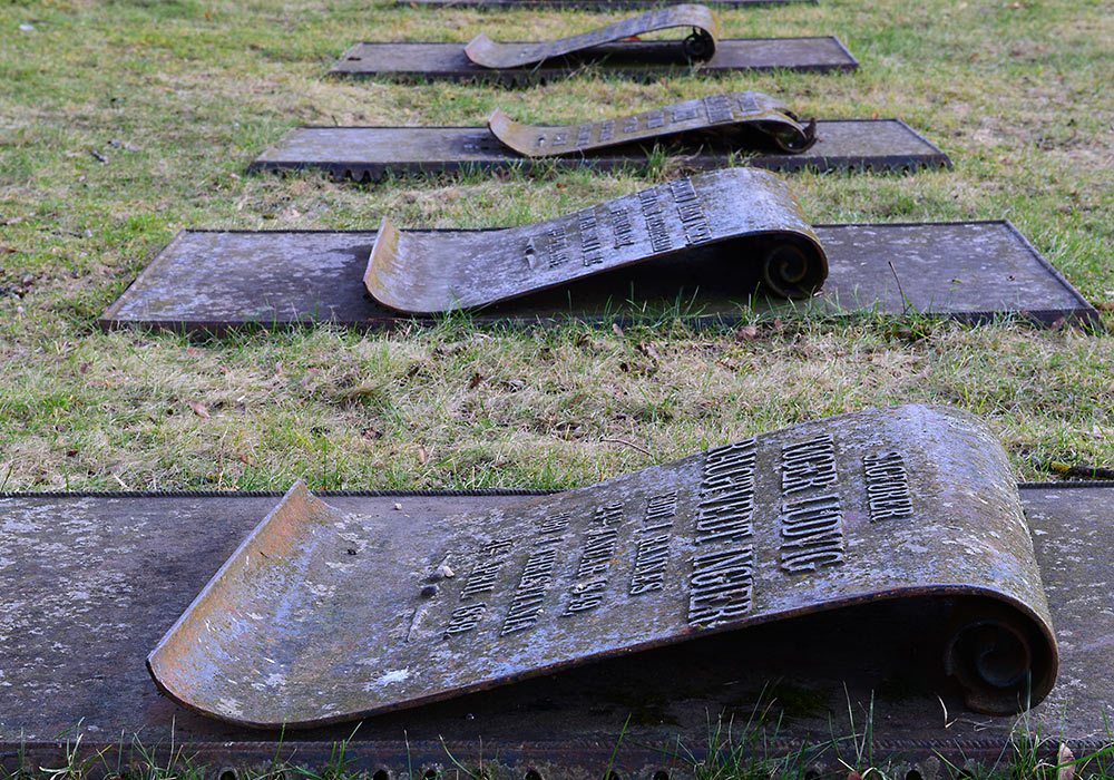 Gravminnene av jern - Skedsmo kirkegård