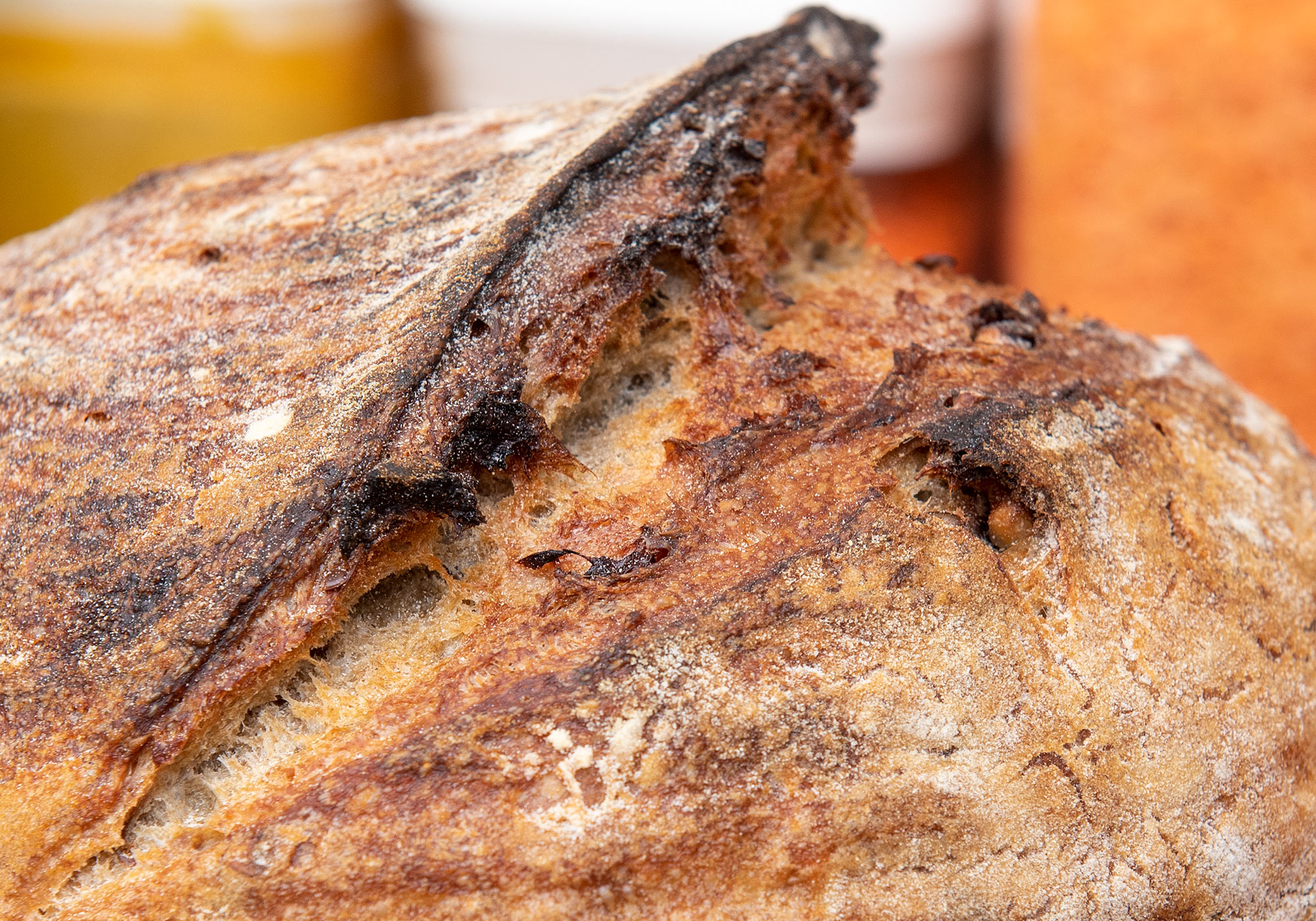 surdeigsbrød med øre