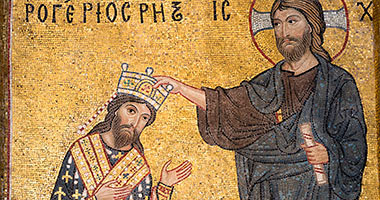 Roger II mosaic coronation
