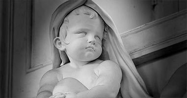 Serpotta putto, Palermo, Sicilia