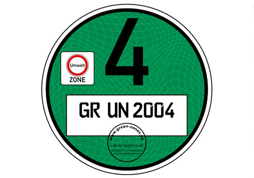 Umwelt-Plakette