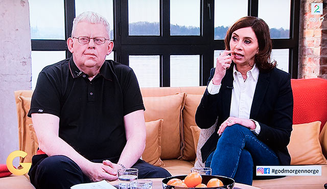 Ansiktslammelse - facialisparese TV2 God Morgen Norge