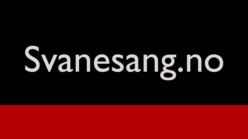 Svanesang
