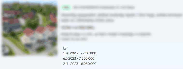 notater i annonser på Finn.no