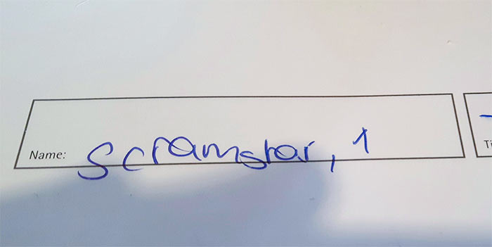 Bayreuth: Scramstar-trykkfeil