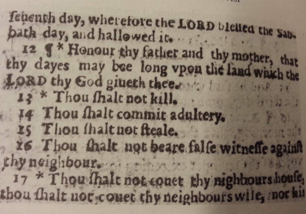 Thou shalt commit adultery